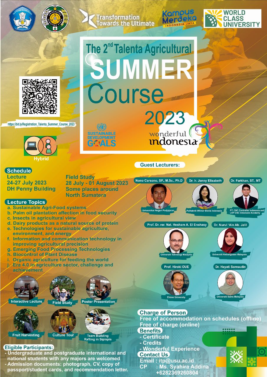 The 2nd Talenta Agricultural Summer Course 2023